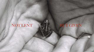 Not Lent but Given: The Here I AM Johannes 6:37 Bibelen 2011 bokmål