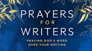 Prayers for Writers: Praying God's Word Over Your Writing 1 Samuel 2:1-10 Parole de Vie 2017