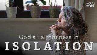 God's Faithfulness in Isolation Hebrews 13:8 Amplified Bible, Classic Edition