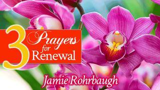 3 Prayers for Renewal James 1:5-8 The Message