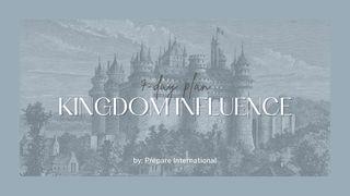 Kingdom Influence Proverbs 8:20 New Living Translation