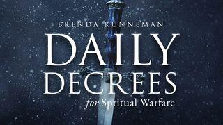 Daily Decrees for Spiritual Warfare - Brenda Kunneman Բ Թեսաղոնիկեցիներին 3:1-5 Նոր վերանայված Արարատ Աստվածաշունչ