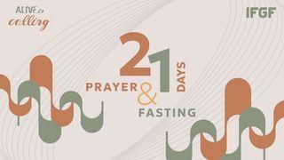 21 Days Prayer & Fasting "Alive in Calling" Psalm 12:6 Amplified Bible, Classic Edition