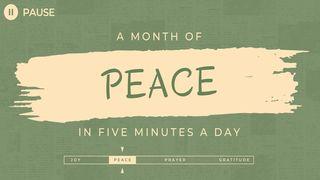 Pause: A Month of Peace in Five Minutes a Day Esther 5:2 King James Version