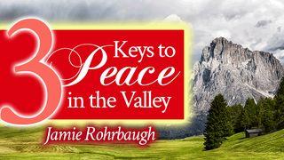 3 Keys to Peace in the Valley James 5:16 Amplified Bible, Classic Edition