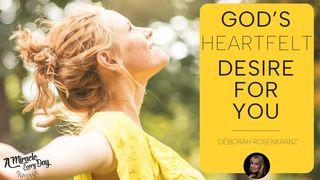 God's Heartfelt Desire for You Psalms 22:15 New International Version
