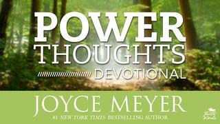 Power Thoughts Devotional Matthew 9:29 New International Version