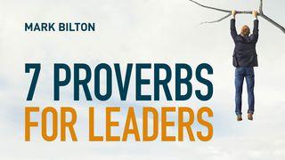 7 Proverbs For Leaders Methali 12:11-12 Biblia Habari Njema