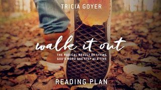 Walk It Out - Creating White Space Isaiah 40:29 New Living Translation