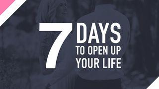 7 Days To Open Up Your Life Psalms 141:3 New Living Translation