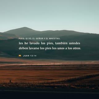 S. Juan 13:14 RVR1960