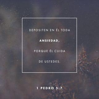 1 Pedro 5:7 RVR1960