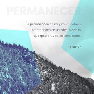 S. Juan 15:7 RVR1960