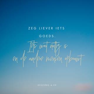 Efeziërs 4:29 HTB