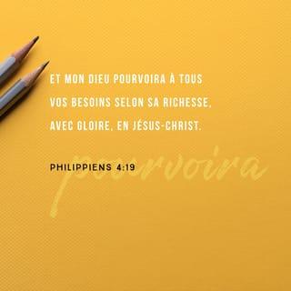 Philippiens 4:19 PDV2017