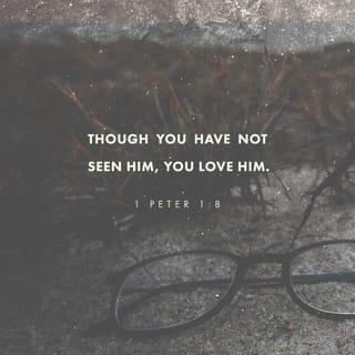 1 Peter 1:8 NCV