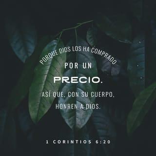 1 Corintios 6:19-20 RVR1960