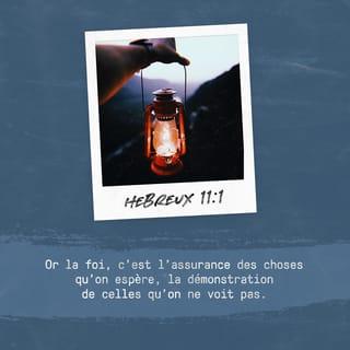 Hébreux 11:1 PDV2017