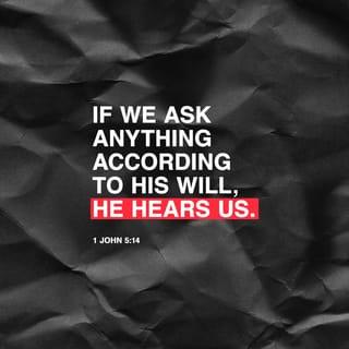 1 John 5:13-21 - I write these things to you who believe in the name of the Son of God so that you may know that you have eternal life. This is the confidence we have in approaching God: that if we ask anything according to his will, he hears us. And if we know that he hears us—whatever we ask—we know that we have what we asked of him.
If you see any brother or sister commit a sin that does not lead to death, you should pray and God will give them life. I refer to those whose sin does not lead to death. There is a sin that leads to death. I am not saying that you should pray about that. All wrongdoing is sin, and there is sin that does not lead to death.
We know that anyone born of God does not continue to sin; the One who was born of God keeps them safe, and the evil one cannot harm them. We know that we are children of God, and that the whole world is under the control of the evil one. We know also that the Son of God has come and has given us understanding, so that we may know him who is true. And we are in him who is true by being in his Son Jesus Christ. He is the true God and eternal life.
Dear children, keep yourselves from idols.