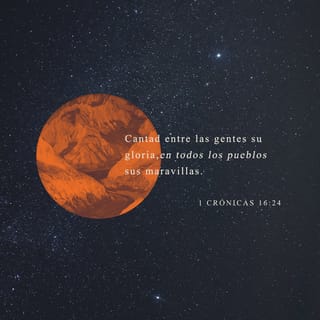1 Crónicas 16:24 RVR1960