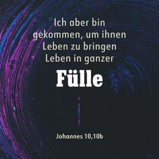 Johannes 10:10 HFA