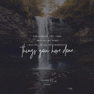 Psalms 9:1 NCV