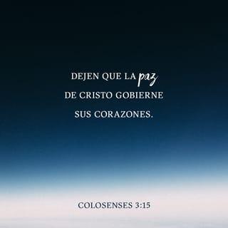 Colosenses 3:15 RVR1960