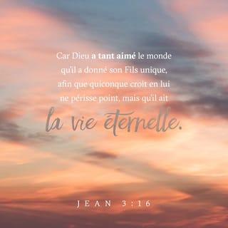 Jean 3:16 PDV2017