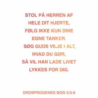 Ordsprogenes Bog 3:5-6 BPH
