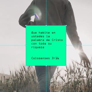 Colosenses 3:16 RVR1960