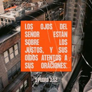 1 Pedro 3:12 RVR1960