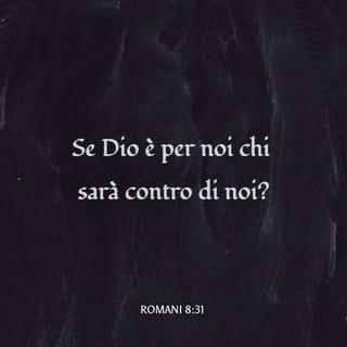 Lettera ai Romani 8:31 - Che diremo dunque riguardo a queste cose? Se Dio è per noi chi sarà contro di noi?
