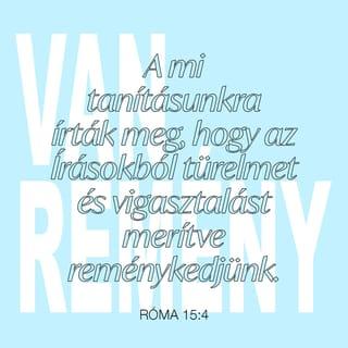 Róma 15:4 HUNK