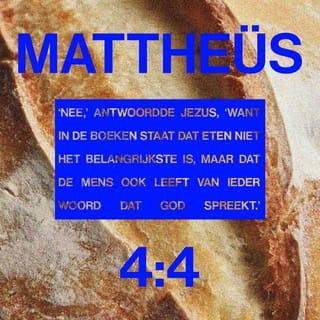 Mattheüs 4:4 HTB