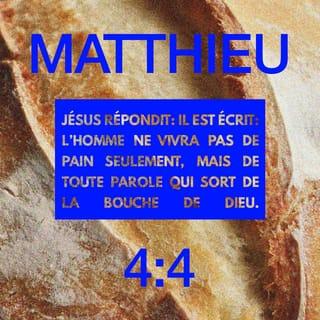 Matthieu 4:4 PDV2017