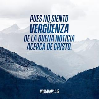 Romanos 1:16 RVR1960