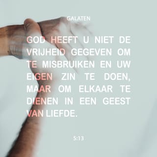 Galaten 5:13 HTB