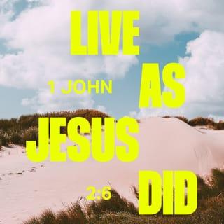 I John 2:6 - He who says he abides in Him ought himself also to walk just as He walked.