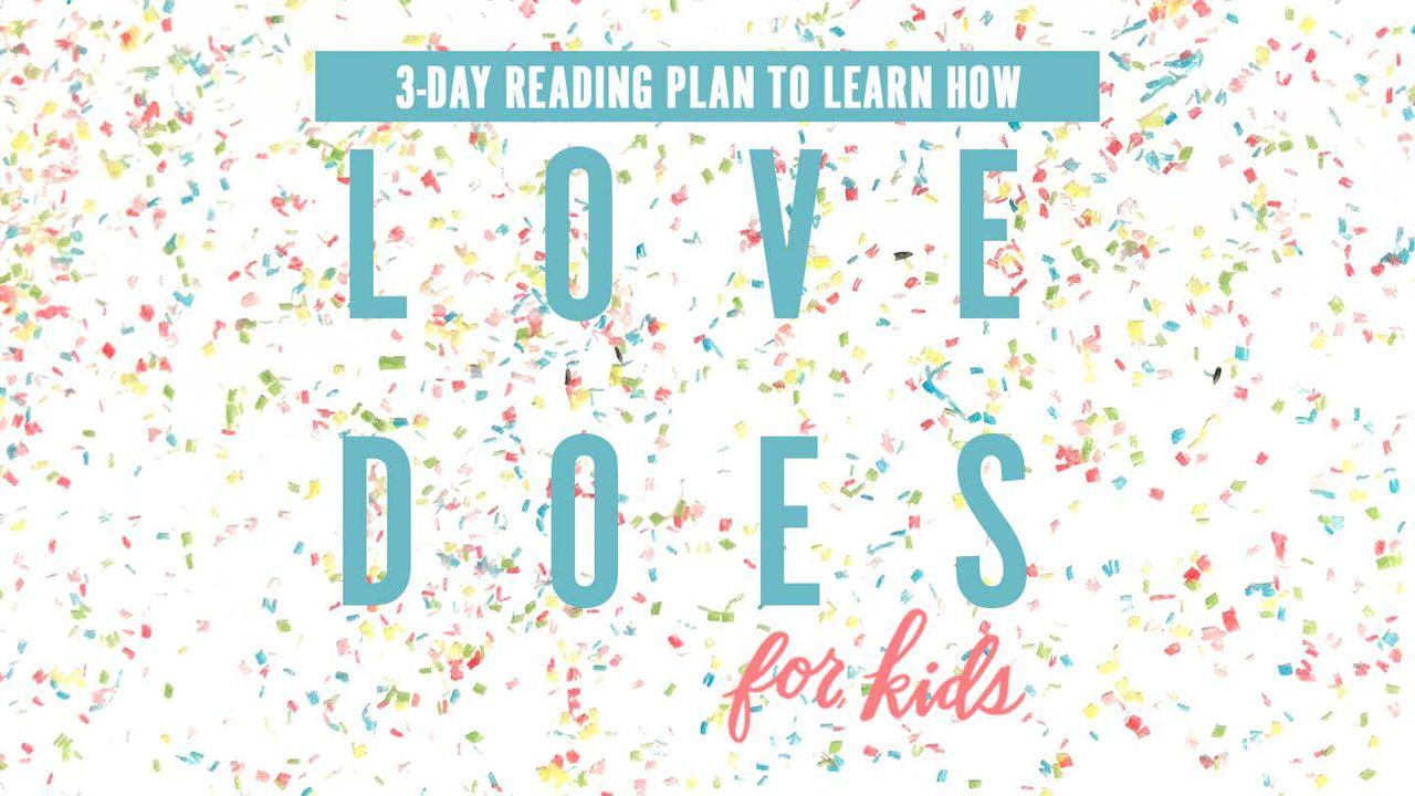 3-dniowy plan czytania: Żywa miłość działa