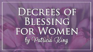 Decrees Of Blessing For Women