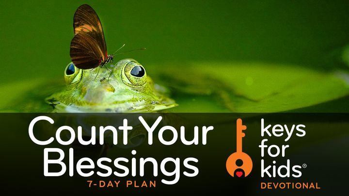 Räkna dina välsignelser -Andakter från Keys For Kids