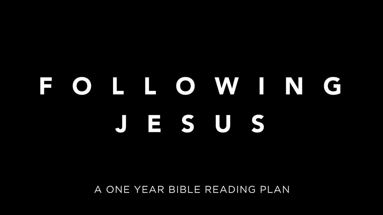 Following Jesus One Year Bible Reading Plan