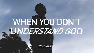 Quando non capisci Dio