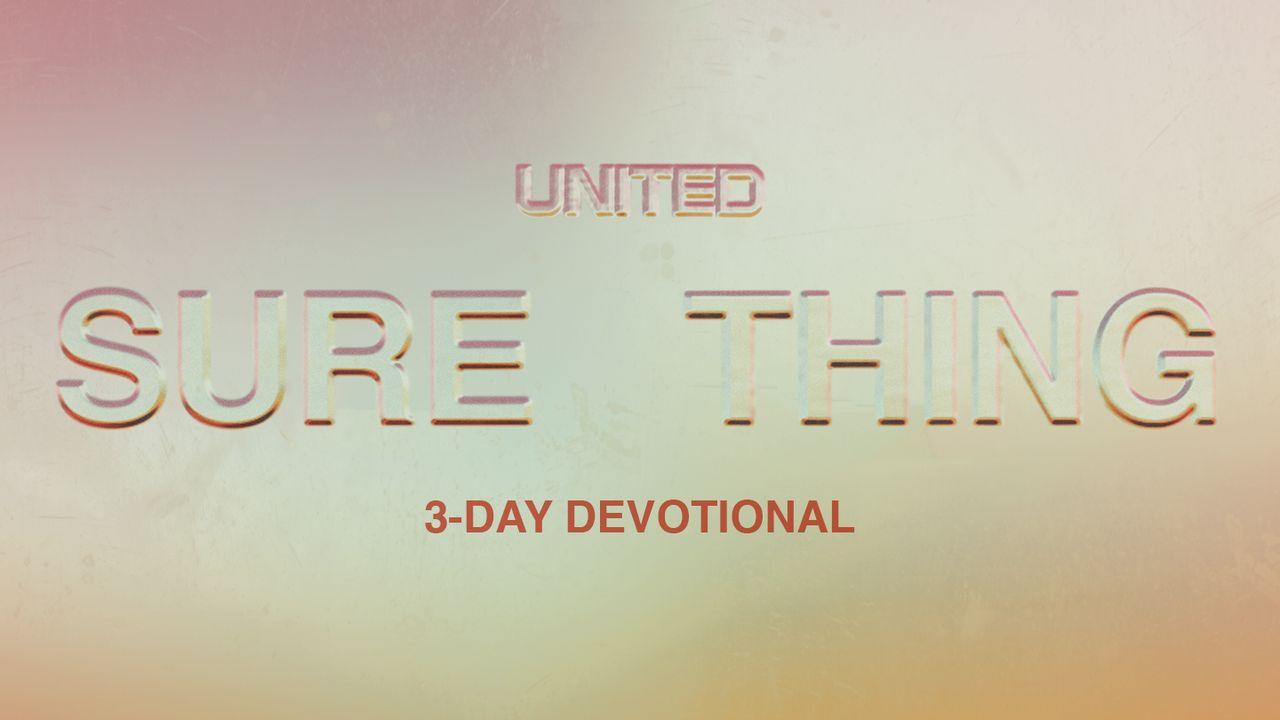 Sure Thing: 3-Day Devotional With Hillsong UNITED