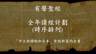 有聲聖經全年讀經計劃(時序排列) Chronological Daily Audio Bible -- Mandarin Chinese