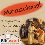 Miraculous! Seven Signs That Show Who Jesus Is