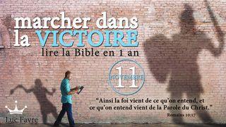 Marcher Dans La Victoire - Lire La Bible en 1 an - Novembre