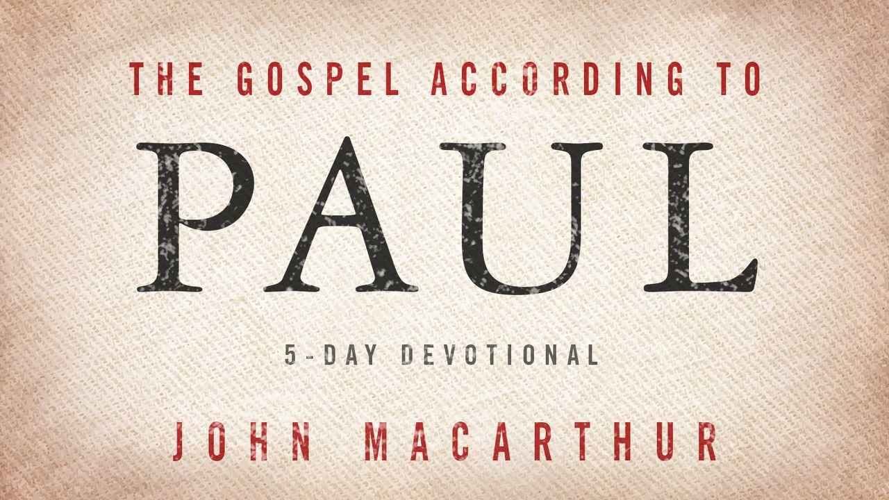 O Evangelho Segundo Paulo