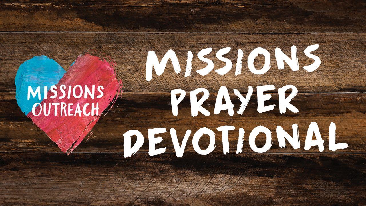 Missions Prayer Devotional