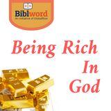 Being Rich in God